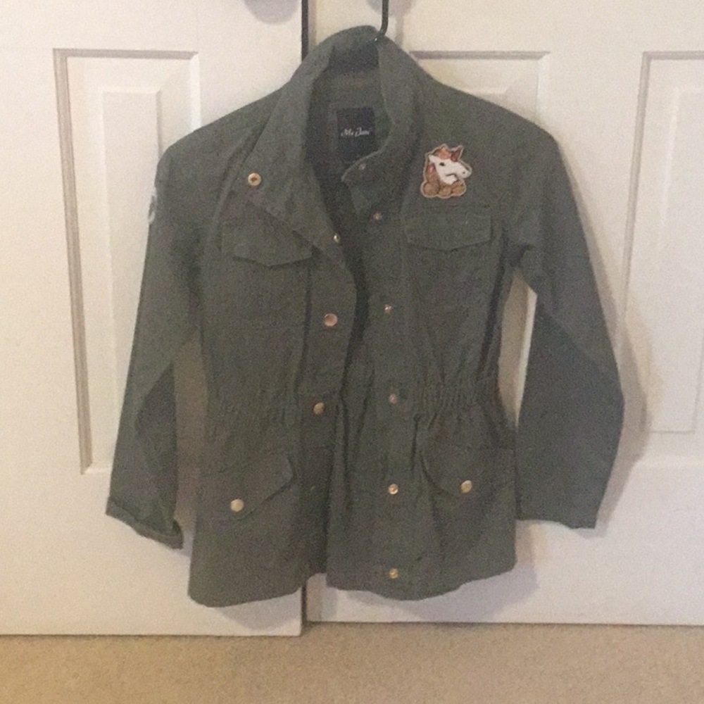 Green blazer